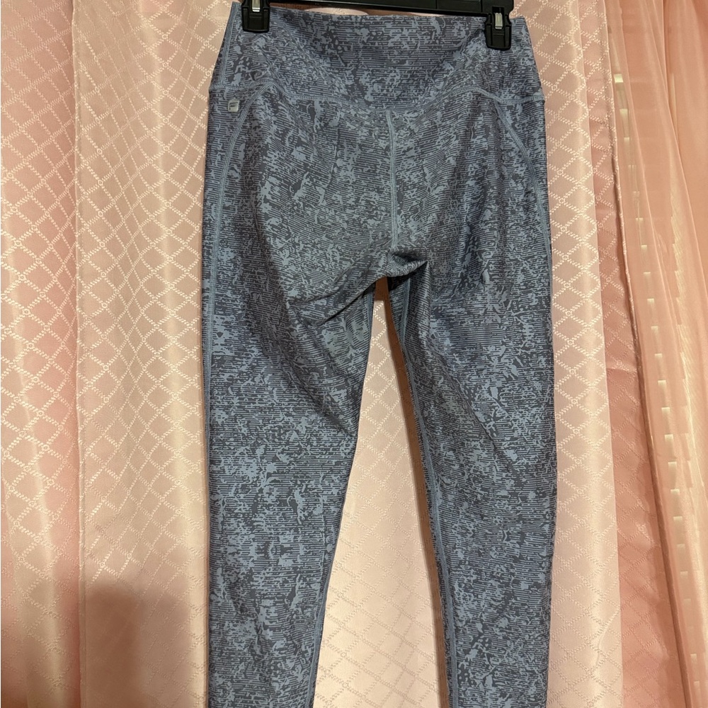 Fabletics Blue Patterned Leggings - image 2